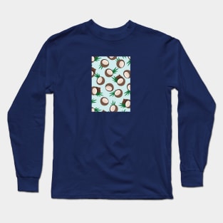 Coconut Print Long Sleeve T-Shirt